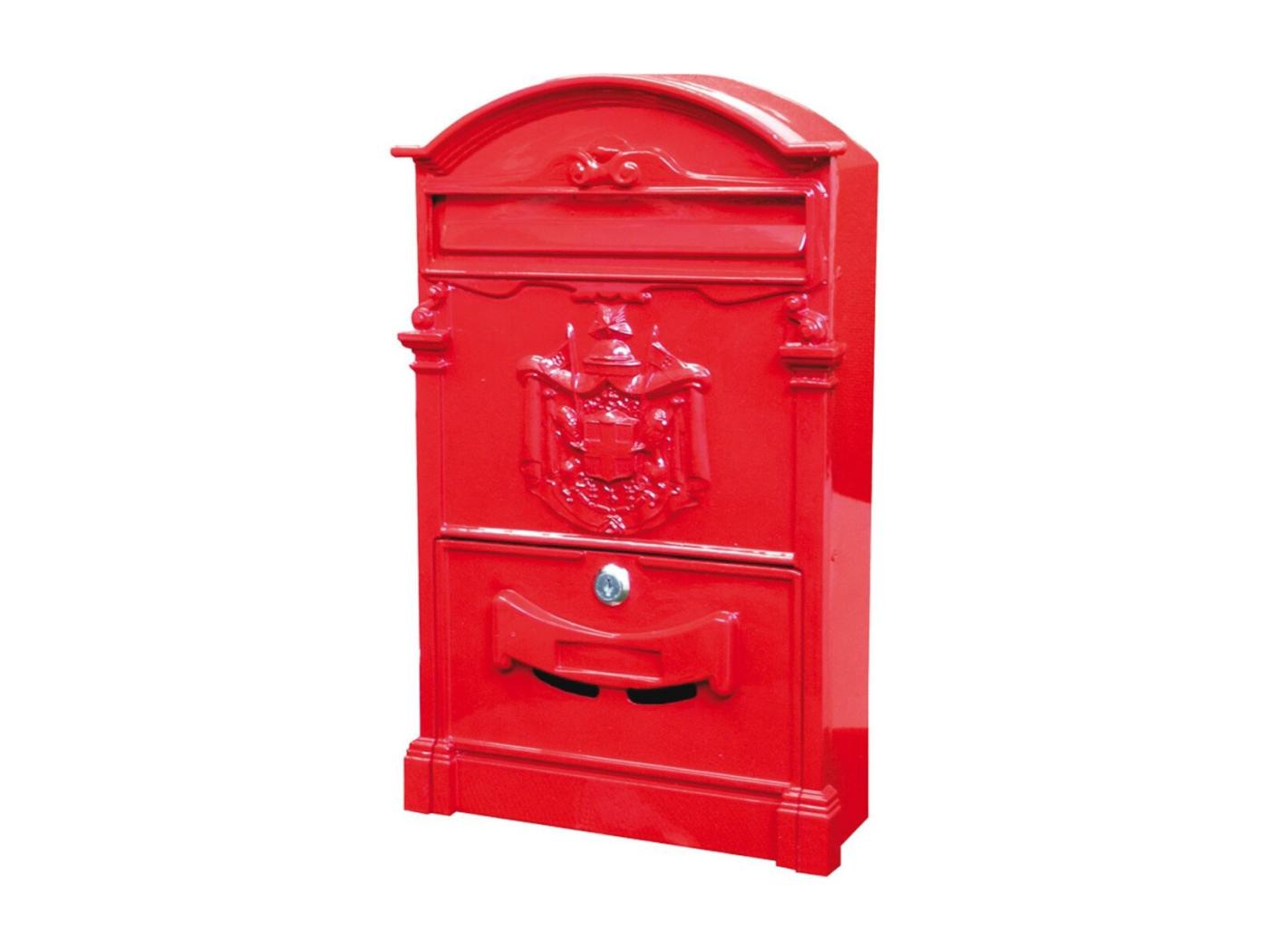Cassetta Postale Buca Lettere In Stile Antico Classico In Alluminio Verniciato 4235259